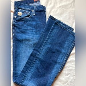Mens Cinch Jeans. Mens slim fit IAN - Dark Stonewash
